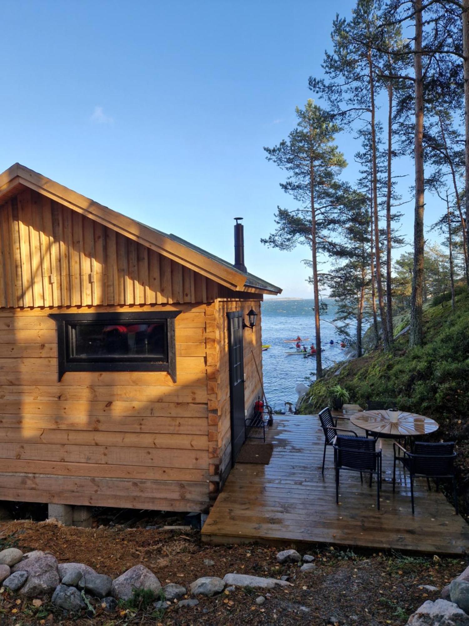 Braennskaer Cottages & Glamping 帕伽斯 外观 照片