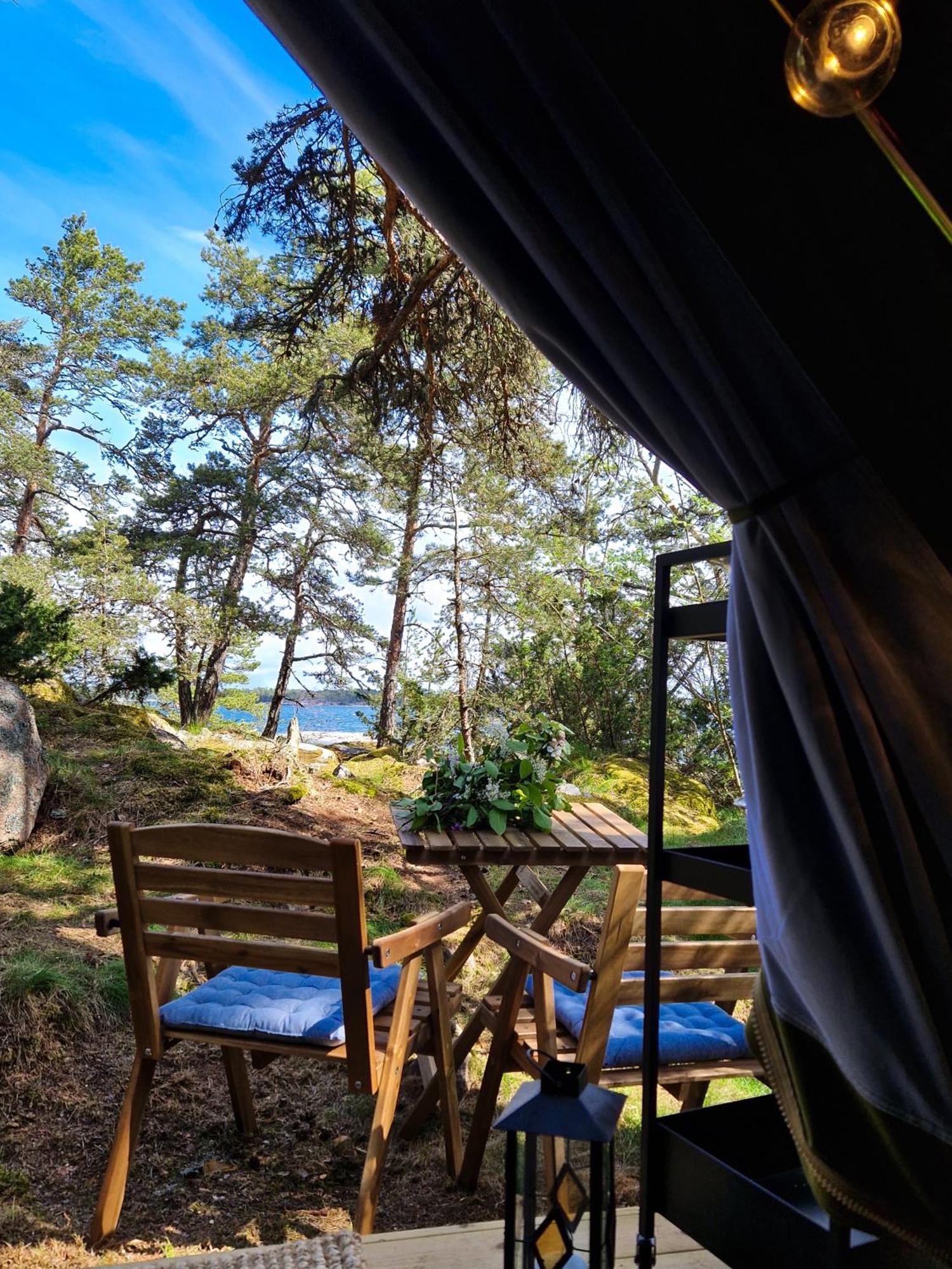 Braennskaer Cottages & Glamping 帕伽斯 外观 照片