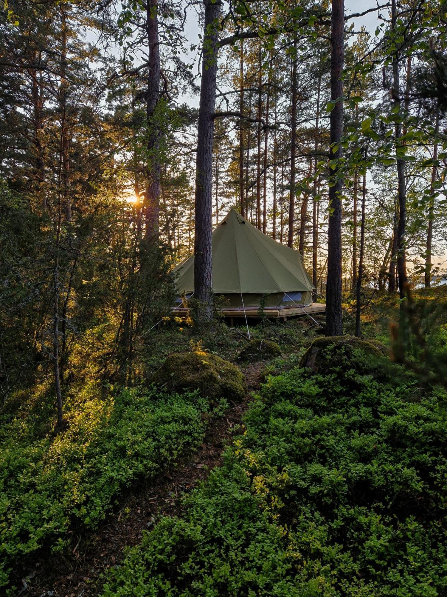 Braennskaer Cottages & Glamping 帕伽斯 外观 照片