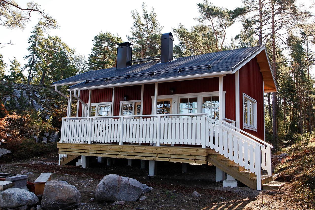 Braennskaer Cottages & Glamping 帕伽斯 外观 照片