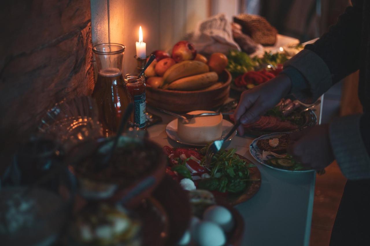 Braennskaer Cottages & Glamping 帕伽斯 外观 照片